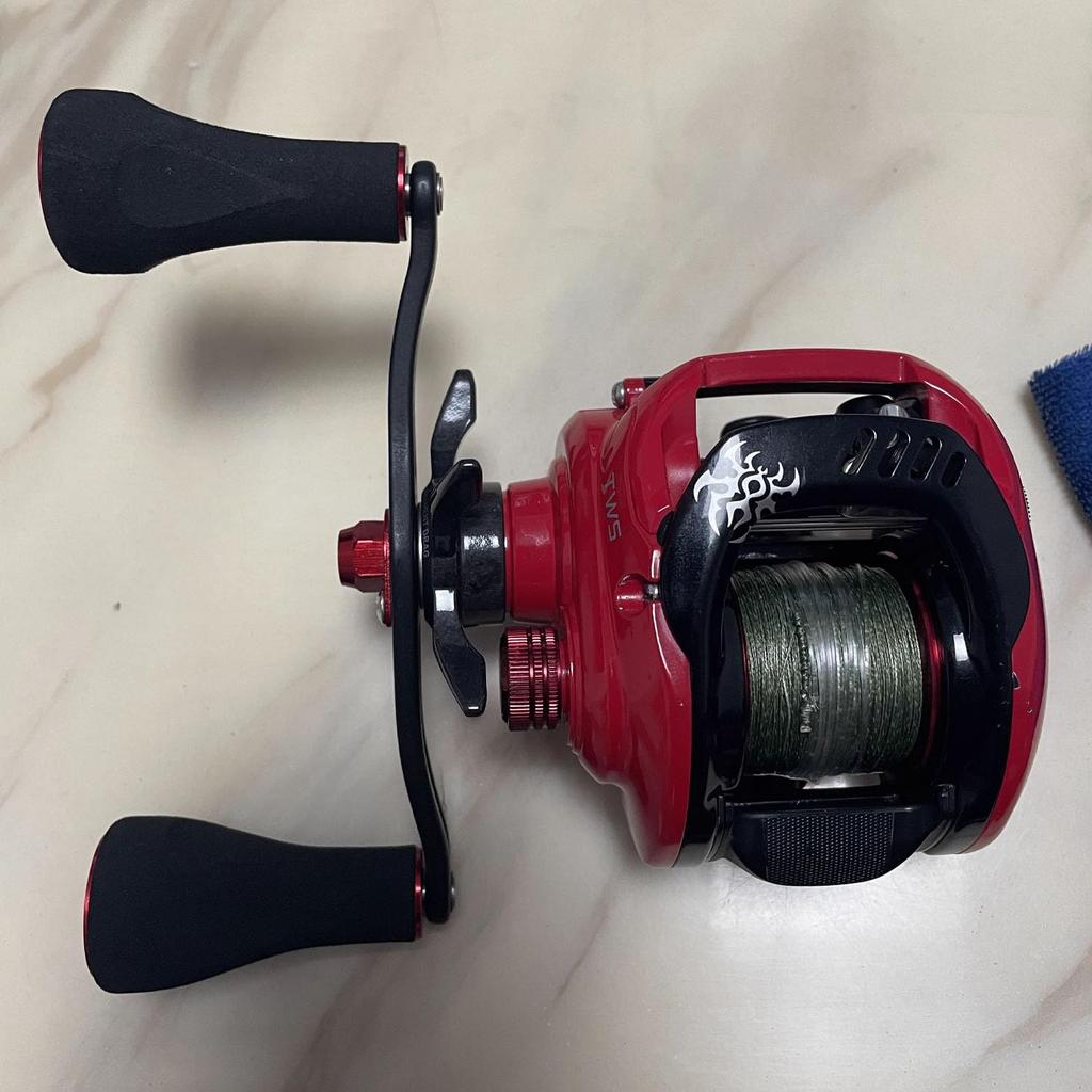 VISPREA EVA Алюминиевая ручка-кноб для катушек Shimano Baitcasting и Abu, общая длина 120 мм, межцентровое расстояние 110 мм, кастомная замена yu429, Daiwa, Garcia,