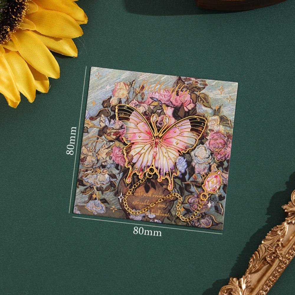 Подвеска Металлическая закладка в китайском стиле Зажим для страниц книги Ретро Закладка-бабочка Учитель