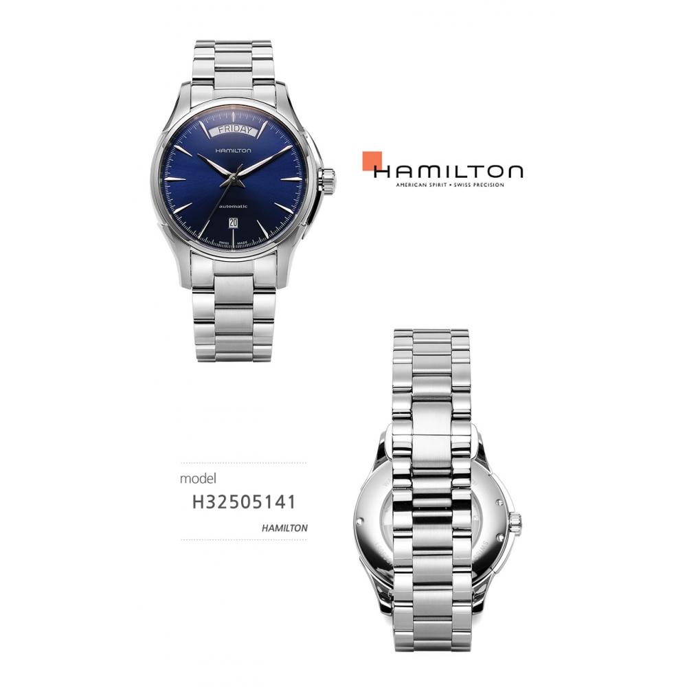 Hamilton H32505141 JazzmaSter Day Date Мужские Металлические Часы