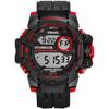 Smael 1712 Brand 12/24 Hour Clock Men LED Electronic Wristwatch Sports 50M Waterproof Digital Adjustable Band Watch for Relojes
