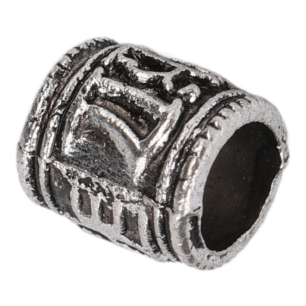 50 шт. бусины для бороды DIY винтажные сплавные плетение волос дреды бусины для волос для мужчин и женщин