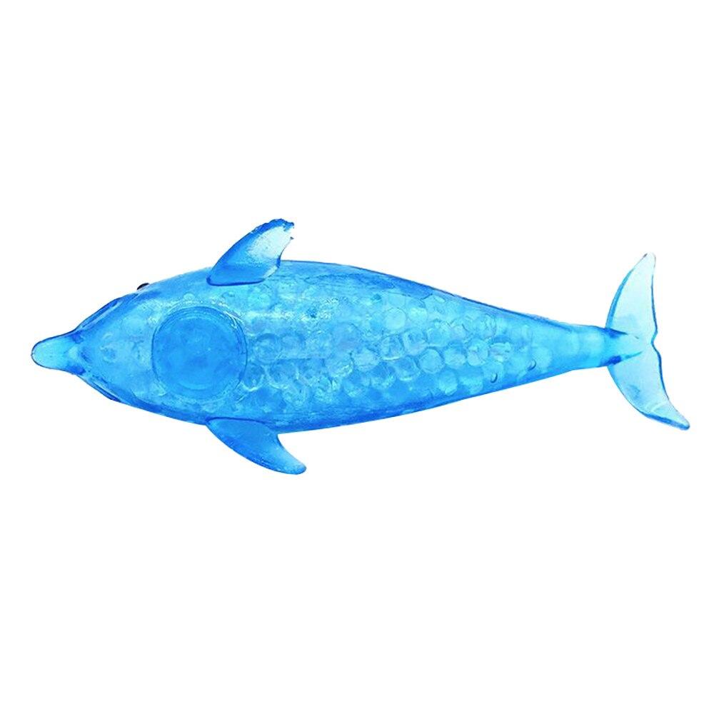 Fidget Toys Antistress Squishy Bead Stress Ball Squeezable Relief Toy Decompression Dolphin Shark KTY
