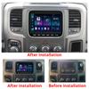 7-дюймовый Android 13 для Dodge Ram 2013-2018 без DVD автомобильный беспроводной Carplay и Android Auto с сенсорным экраном IPS 4G WIFI BT 5.0