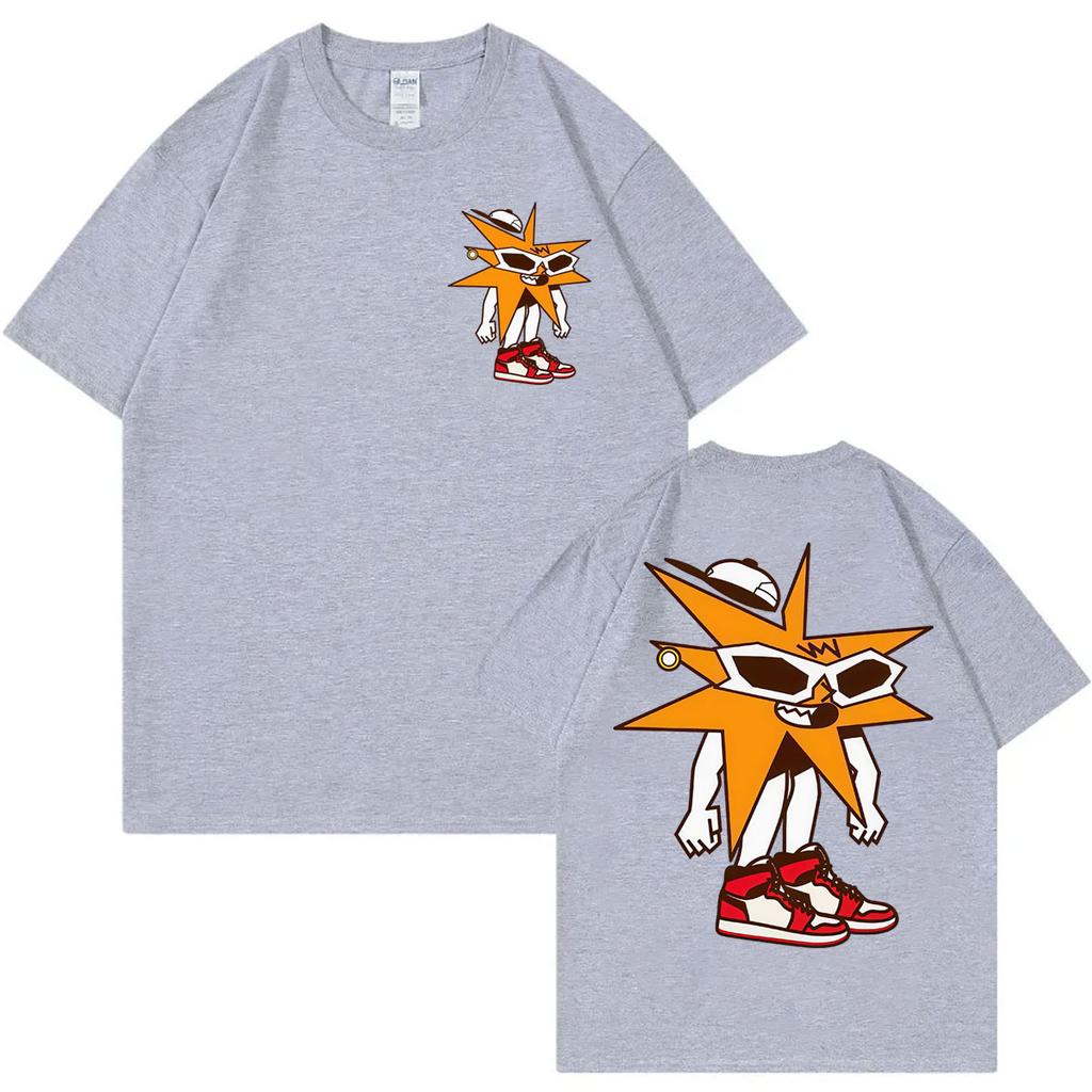 Puerto Rico Singer Mora Microdosis Album Graphic T Shirts Fashion Cartoon Short Sleeve Tshirts Men Casual Cotton Tshirt