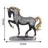 Horse Showpiece for Home Decor Showpiece, Running Horse Statue for Feng Shui Vastu Figurines for Good Luck Gifts New