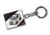 MKJP Custom Keychain Subaru Impreza WRX STI GDB Late Base Black Car Color: Silver