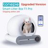 Tonepie Smart Cat Litter Box Автоматический самоочищающийся 65 л Полностью закрытый кошачий туалет с управлением через приложение для домашних животных Ионный дезодорант