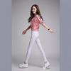 2024 Women's Elastic Skinny Tights: Spring/Summer Outerwear Pencil Pants with Pockets, Large Size Magic Pants