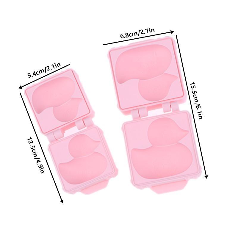 Cartoon Cute Duck Shaped Rice Mold Maker Clip Children Outdoor Plastic Duck Rice Mold Diy Maker Sushi Mold Kitchen Gadget