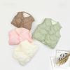 Cozy Quilted Baby Vest - Thick, Warm, Plus Velvet Outerwear for Spring & Autumn