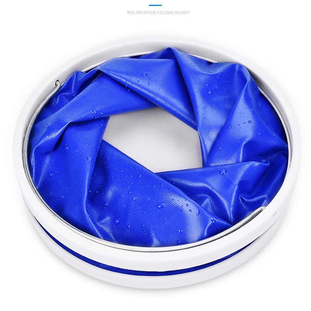 Многофункциональное портативное складное ведро для рыбалки на открытом воздухе, инструмент для чистки автомобиля, ведро