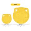 Insulation mat Cat ear placemat Hangable cotton rope mat