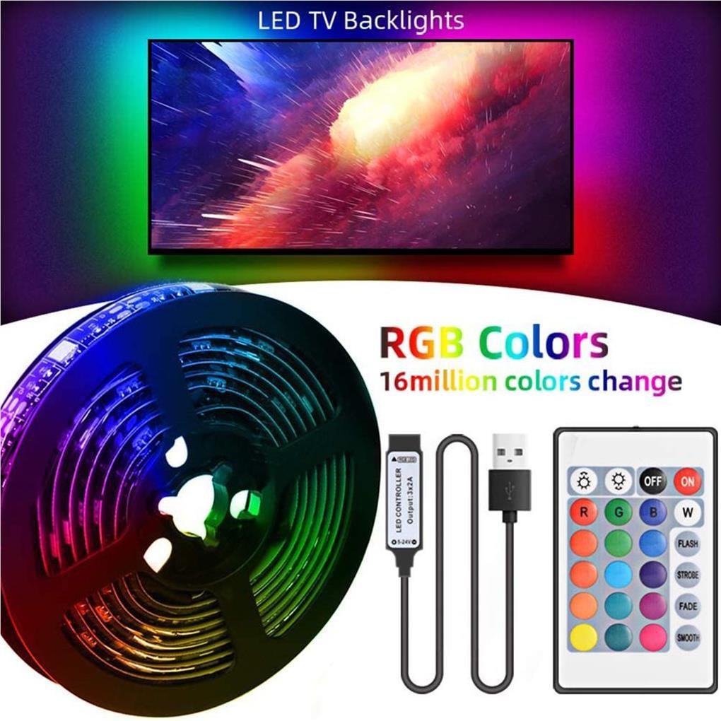 RGB светодиодная лента, бытовая лампа, украшение, для помещения, для улицы, оформление сцены, разноцветная ландшафтная лампа, аксессуар, товары для вечеринки