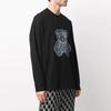 WE11DONE Teddy Long-sleeve T-shirt WD-TT9-20-116-U-BK