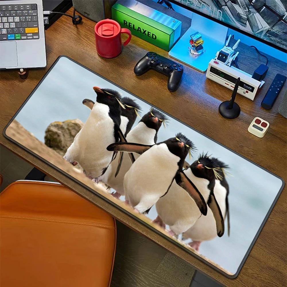 penguin antarctica cute madagascar Mouse Pad Rubber Mat Laptop Xxl Mousepad Notebook Gamer Computer Table Gaming Accessories
