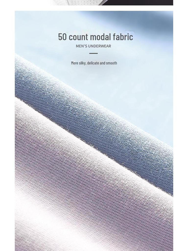 50 Мужские бесшовные трусы из модала: Тонкое, сексуальное, удобное и дышащее летнее нижнее белье