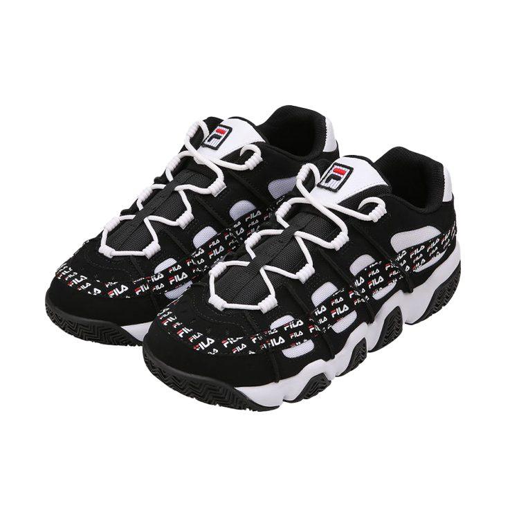 Fila Кроссовки Barricade 97 Low на массивной подошве Черно-белые FS1HTB1202X_BBK