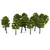 40Pcs Deep Green Model Trees For N Gauge Railway Building Scenery Layout
