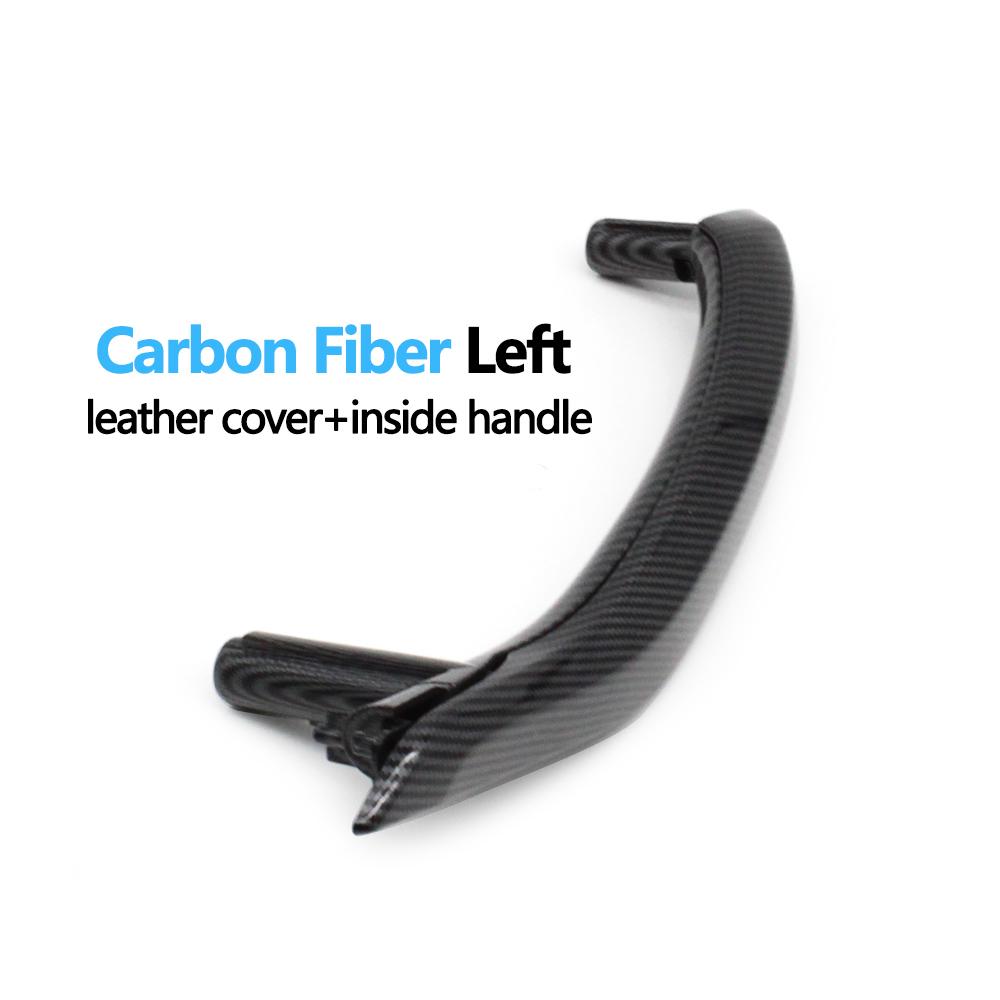 Передняя задняя пассажирская дверь автомобиля, отделка ручки с кожаным внешним чехлом для BMW X5 X6 F15