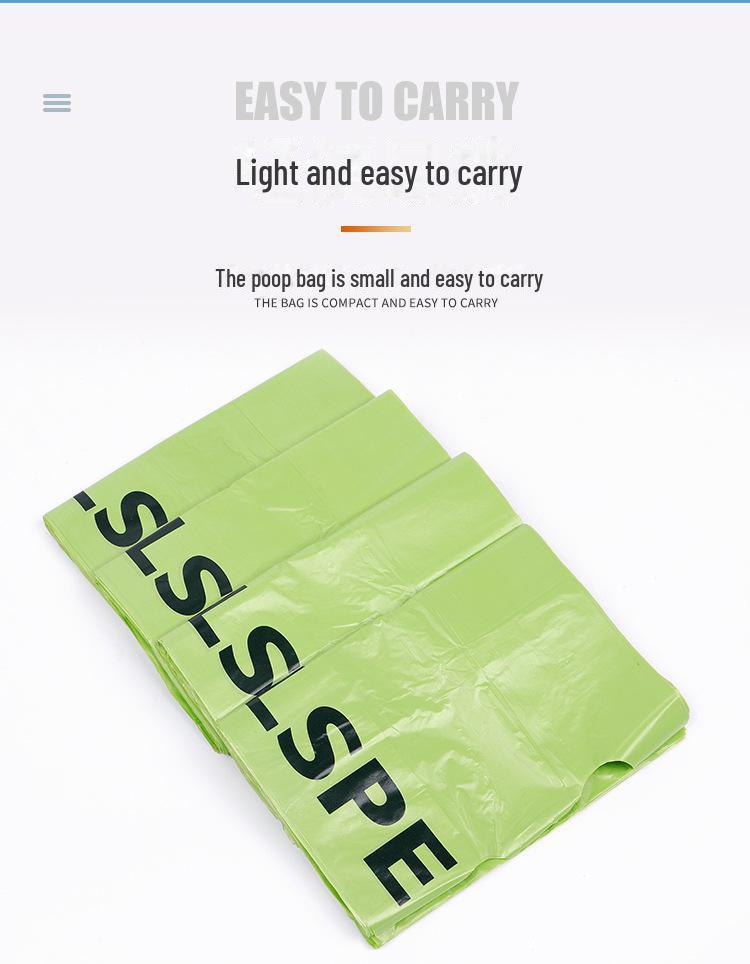 Экологичные мешки для собачьих экскрементов, портативный диспенсер для мешков для экскрементов