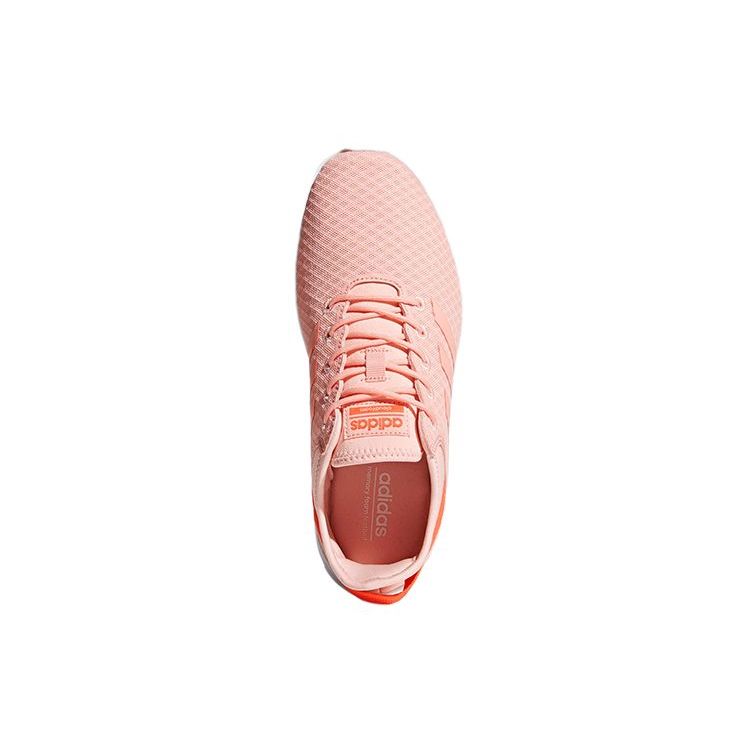 adidas Neo Qtflex Изысканные Ретро Прочные Легкие Низкие Повседневные Кроссовки для Бега Женские кроссовки Кораллово-розовый DA9445