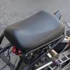 Motorcycle Seat Cushion Black Accessories Compatible PU Leather Sponge for AF58 Replace Parts