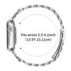 Stainless Steel Strap for Apple Watch Series 10 Ultra 9 8 7 SE 6 5 4 3 2 1 46mm 49mm 45mm 44mm 42mm Crown Shape Rhinestone Decor Silver Watch Band