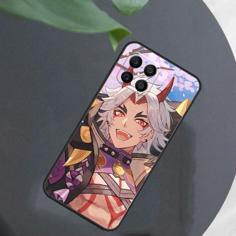 Genshin Impact Аратаки Итто Для Honor Magic 5 6 7 8 Pro Чехол Для Honor 400 200 50 70 Lite X8c X8b X9a X9b X9c X9d Win RT