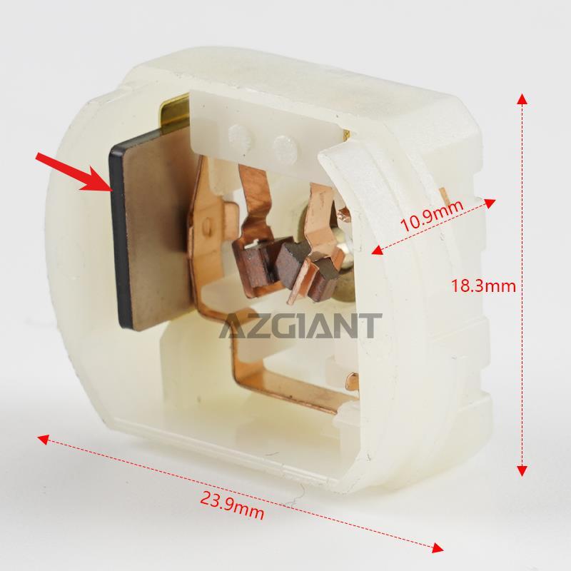 7 Kinds of Rear Bearing Cover Part for Car Door Lock Motor, Steer Lock Motor, Rearview Lock Motor  Brush Holder