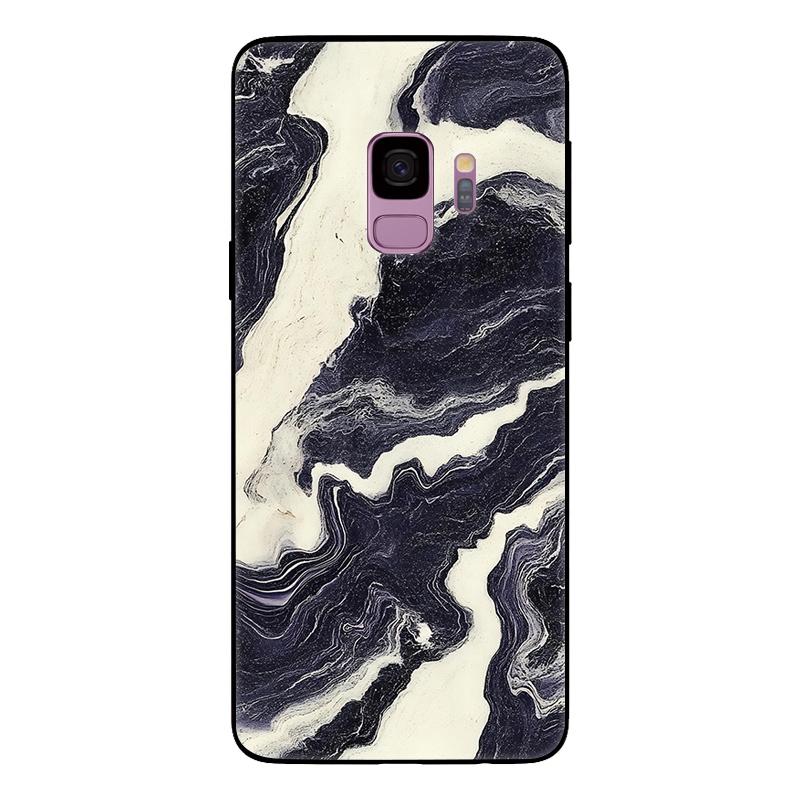 Чехол для Samsung Galaxy S9 Plus SM-G965F G965 S9Plus Мраморный Рисунок Мягкий Матовый Силиконовый Задний Чехол для Samsung S9 S9+ Полный Чехол