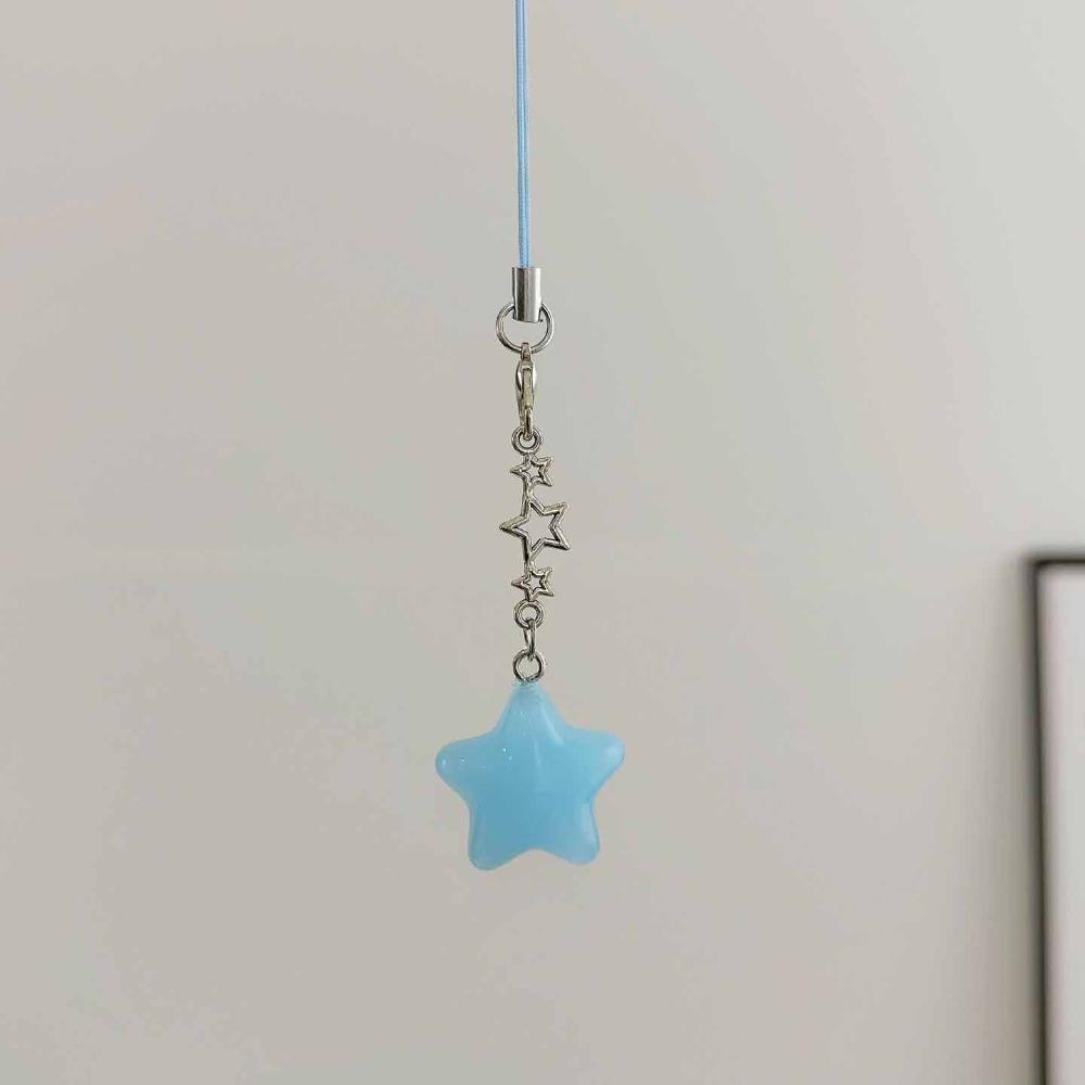 Star Star Phone Strap Keychain Mobile Phone Chain Fashion Phone Hanging Rope  Girl Jewelry