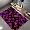 Colorful Gamer Controller Print suitable as a non-slip mat for the living room or bedroom sofa