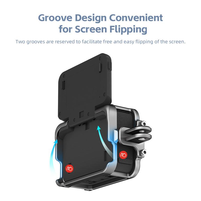 Металлическая клетка для кроликов для Insta360 Ace Pro, быстросъемная защитная рамка для камеры Insta360 Ace, аксессуары