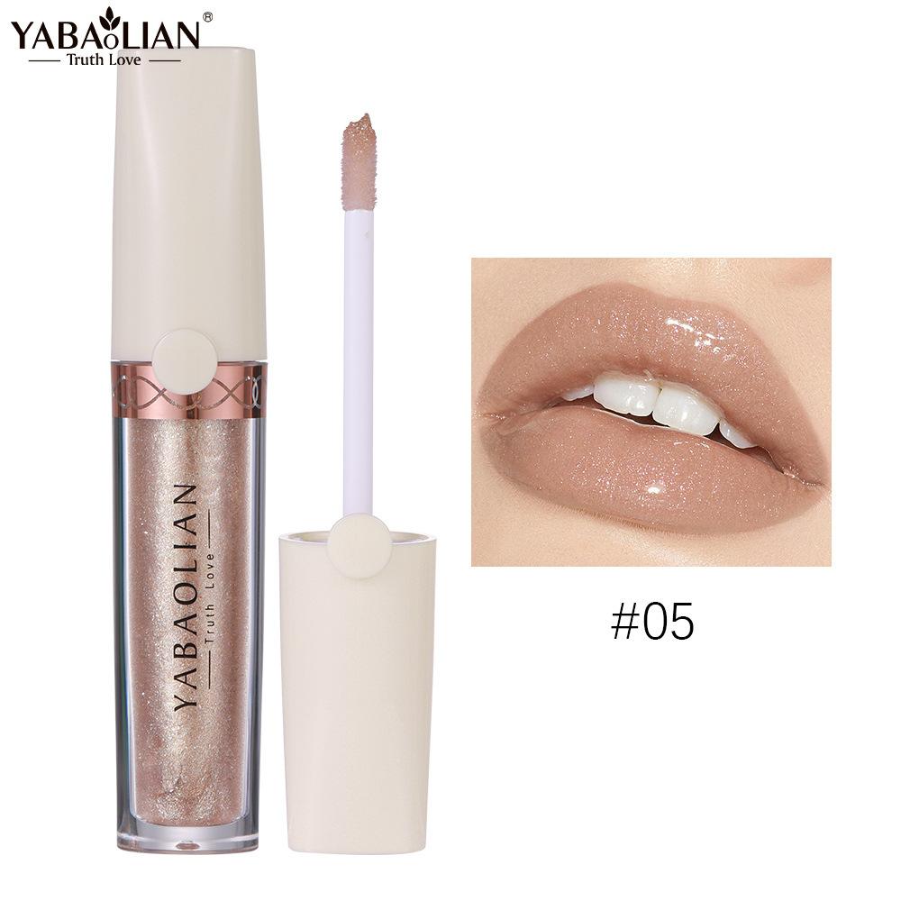 Блеск для губ, блеск для губ, перламутровая помада, высокопигментированная, стойкая жидкая помада, водостойкое масло для губ для ежедневного макияжа