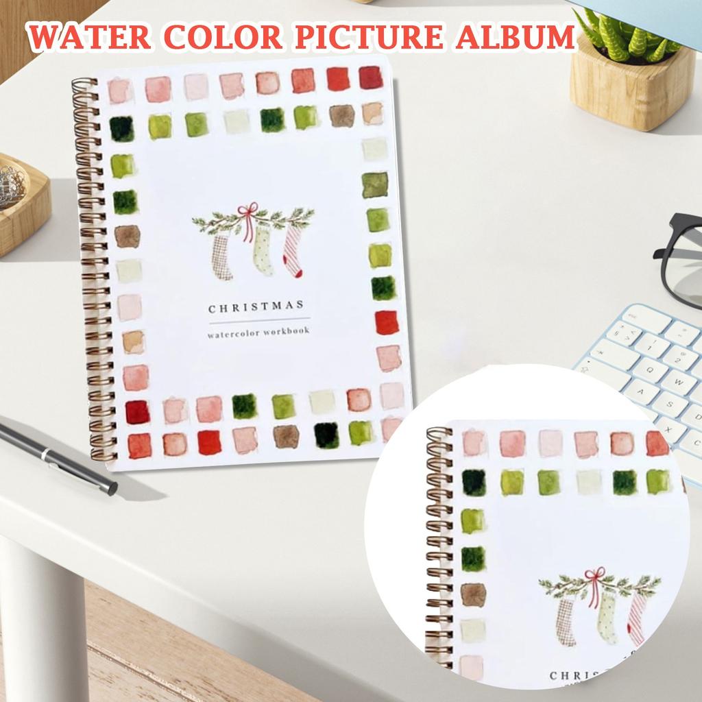 Рабочие тетради по акварели, рабочие тетради по акварели для начинающих, принадлежности для рисования художественных промыслов, акварельные книги для детей, взрослых, подростков