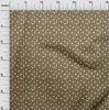 oneOone Cotton Flex Dark Olive Green Fabric Abstracts Fabric For Sewing Printed Craft Fabric By The Yard 40 Inch