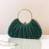 Elegant Pleated Evening Clutch for Women