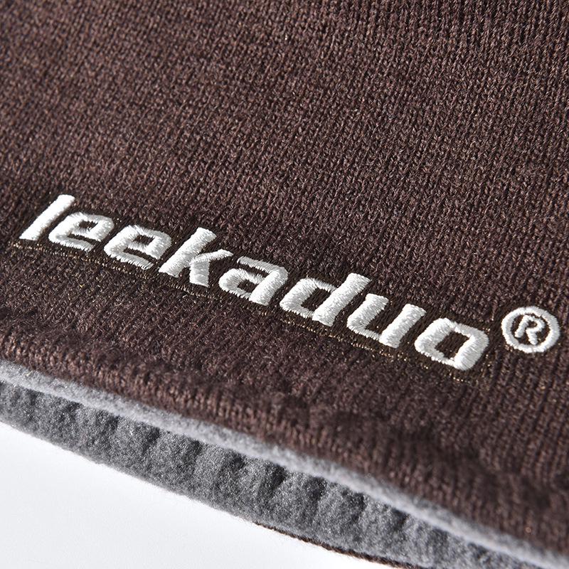 Мужская утепленная шапочка