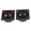1Pc 50Mm Round Cup Subwoofer Plug Car Stereo Speaker Box Terminal Connector