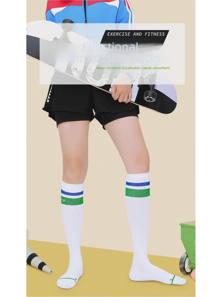 Calf-High Compression Socks for Women - Sports, Skipping, and Running