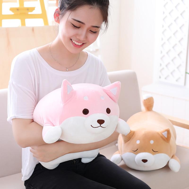 1pc 36 /55cm Soft Kawaii Fat Shiba Inu Dog Plush Toy Stuffed Cute Animal Cartoon Pillow Lovely Gifts For Kids Children Gifts