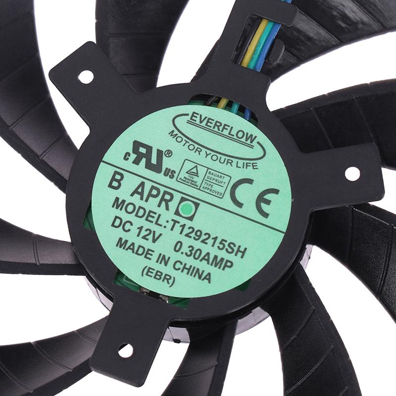 T129215Sh Замена охлаждающего вентилятора для Zotac Gtx 1060 960 950 Gtx1060 3 ГБ Itx Мини-видеокарта Воркующий вентилятор