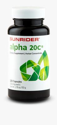 Sunrider ALPHA 20C 100 капсул СДЕЛАНО В США