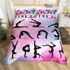 Dancing Duvet Cover Sets For Kids Women Queen Size Lightweight Quilt Covers Room Decor Dancing Lovers Bedding Sets No Comforter