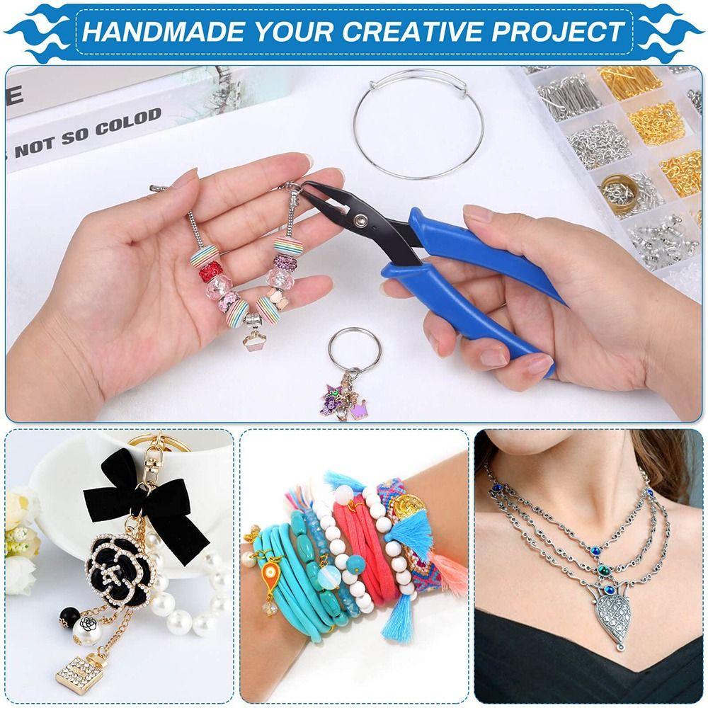 Crimping Function Split Ring Pliers Opening/Closing Hook pliers Wire Flush Cutter Beading Repair