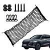 Trunk Mesh Cargo Net, Elastic Cargo Net for Trucks with Hooks | Car Trunk