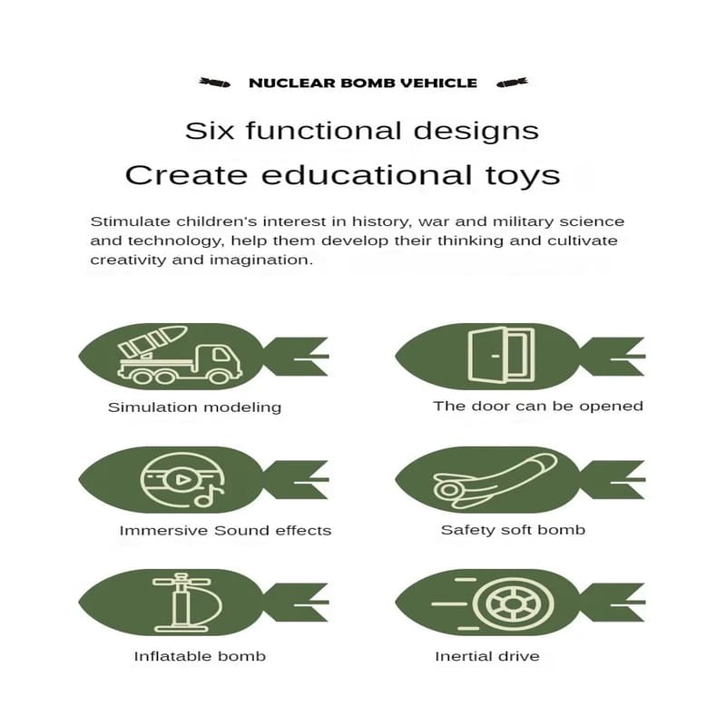 Крупногабаритная игрушечная зенитная ракета из сплава, может запускать безопасный материал, детская ракетная установка, модель танка для 3-летнего мальчика, классный подарок