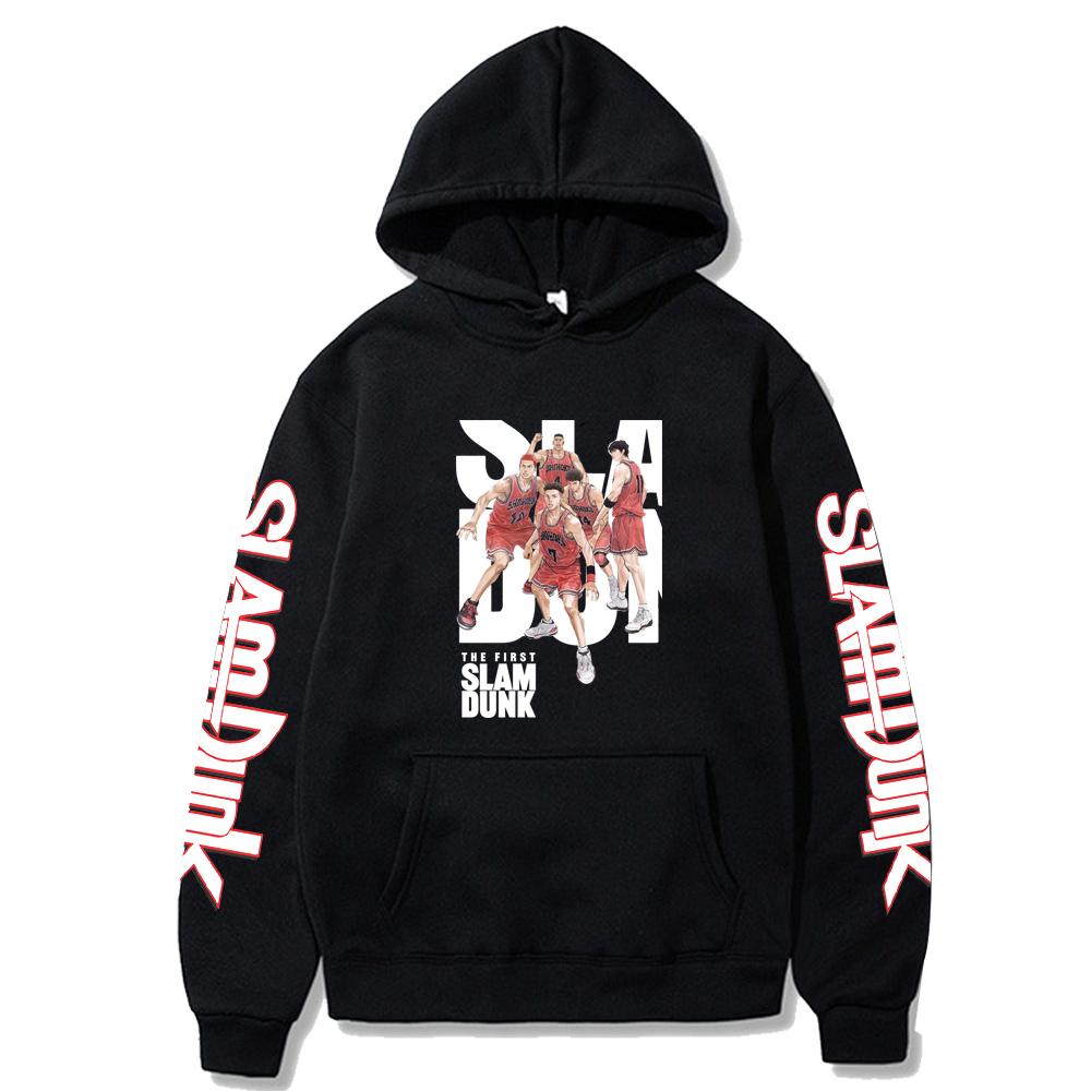 Новый Slam Dunk Япония Аниме Толстовка с капюшоном Аниме Толстовка Повседневная уличная толстовка для женщин и мужчин Толстовка
