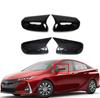 Rearview Side Mirror Cover For Toyota Prius 2015 2016 2017 2018-2023 Carbon Fiber Wing Cap Car Exterior Door Rear View Case Trim
