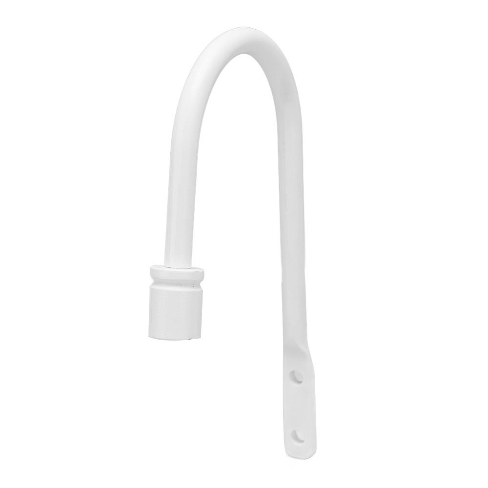 2Pcs U Shaped Curtain Tiebacks White Window Curtain Holdbacks Decorative Drapery Holdbacks  Office